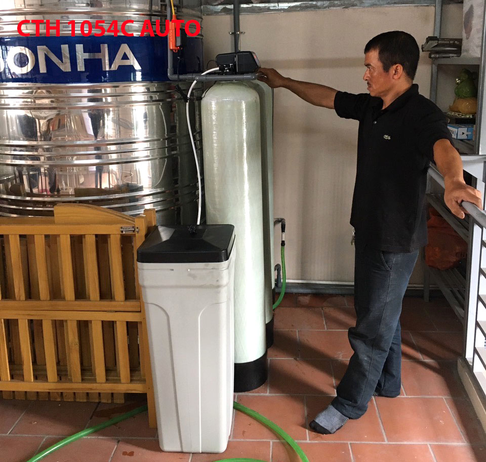 Cột lọc tổng sinh hoạt đầu nguồn CTH 11054C AUTO